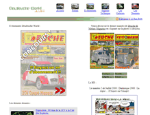 Tablet Screenshot of deudeuche-world.com